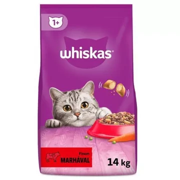 Whiskas száraztáp marha 1kg