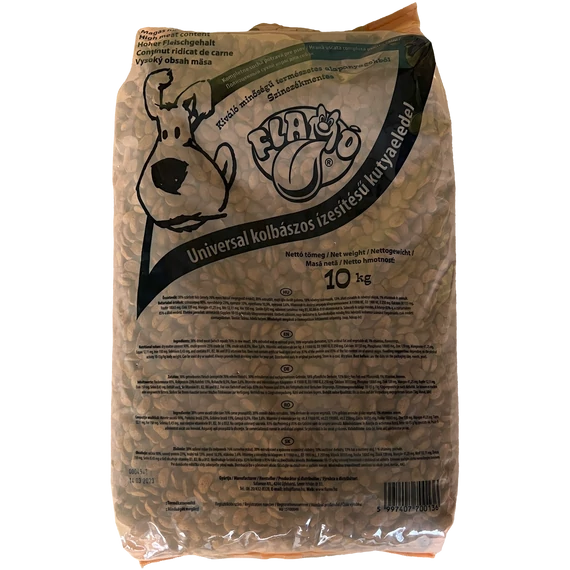 Flamo adult kolbászos száraztáp 10kg