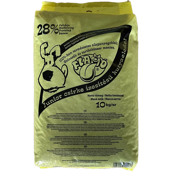 Flamo junior csirkés száraztáp 10kg